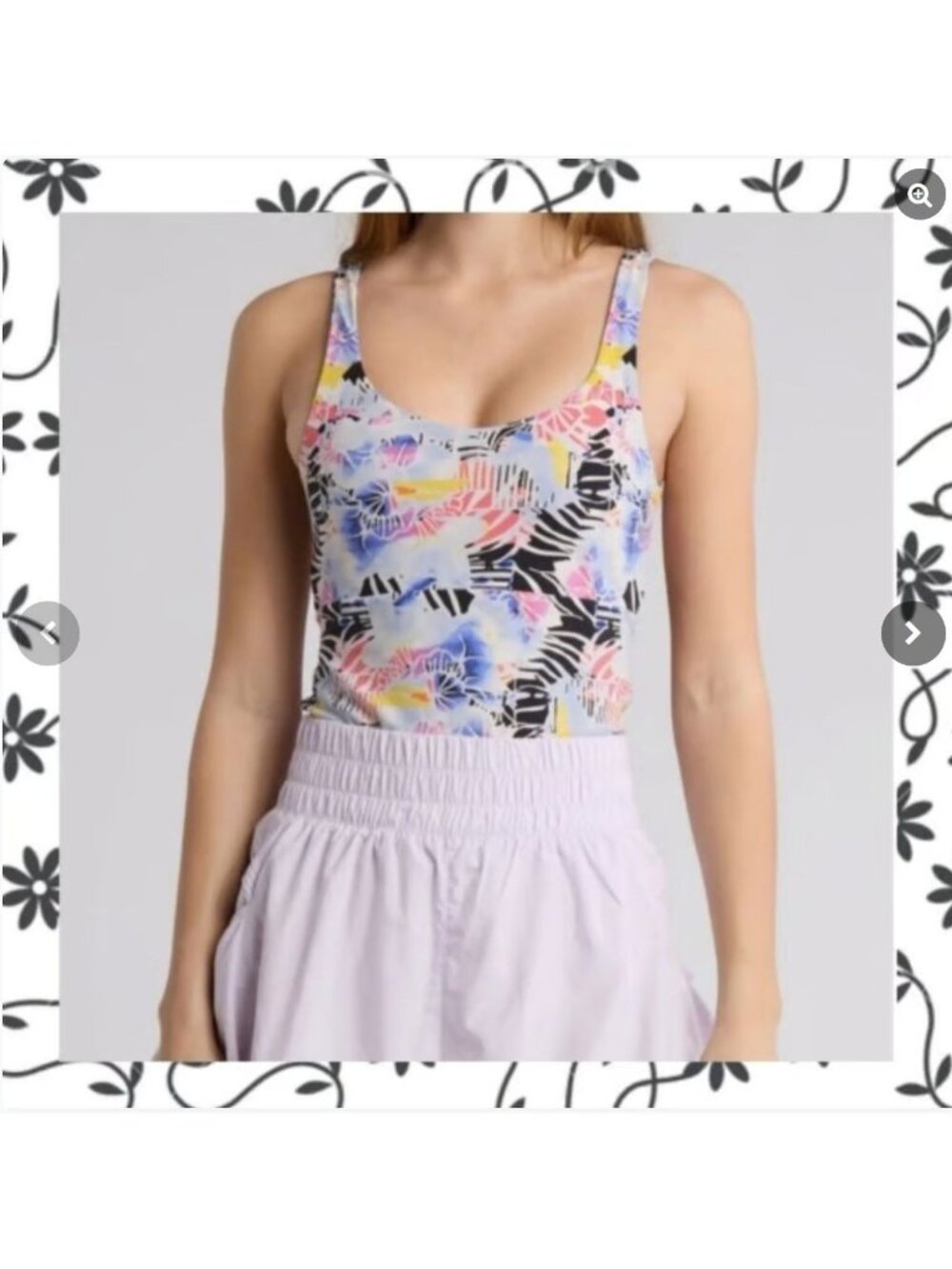 Free People Never Better Long Tank Pink Women's Size Medium New with tag